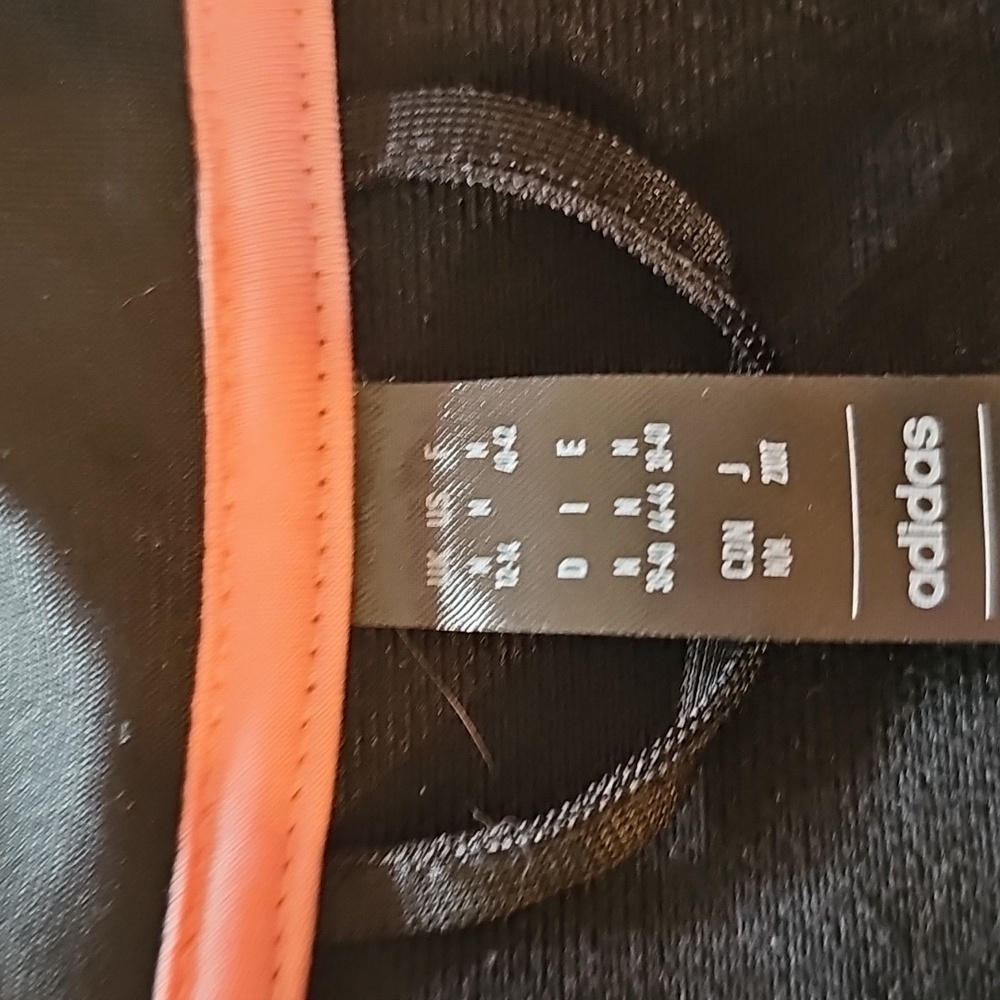 Adidas Black Jacket with Pink Stripes Size M - Picture 2 of 5